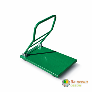 зелена платформена количка сгъваема метална 60x90 см 600 кг складова количка